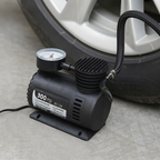 Electric Air Compressor Inflator Pump for car, Bike, tubeless tyre. 12V 300 PSI air Pump for Bicycle, Football, Basketball